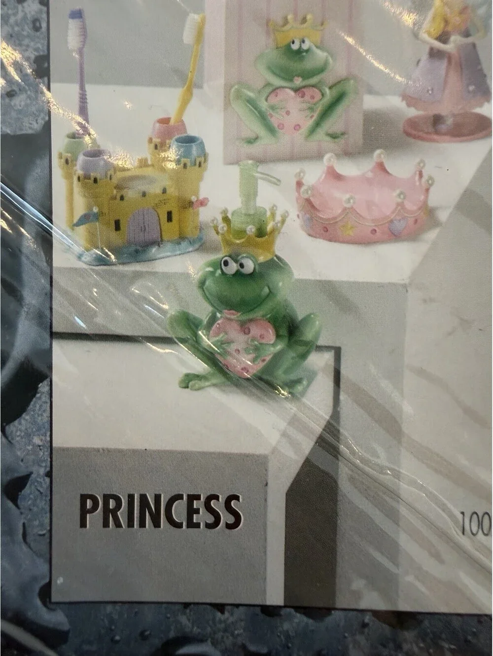 New Princess & Castle Theme Shower Curtain 70x70 New